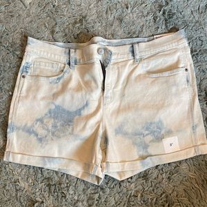 Old Navy Bleached Wash “Boyfriend” Shorts